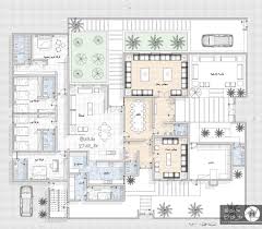 تصميم فيلا دور أرضي فقط بمساحة ٥٠٠م٢ تصميم تصميم داخلي تصميم معماري تصميمي تصميم واجهات خارجية Model House Plan Home Design Floor Plans Family House Plans