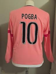 Searching for juventus pink jersey (authentic)? Paul Pogba Juventus Men S Away Pink Long Sleeve Soccer Jersey New L 1794676146