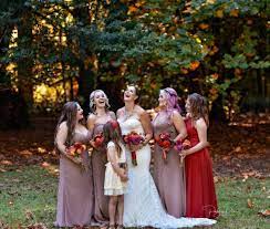 Beautiful Fall Wedding Ceremony In Southern Humboldt County Located In Northern California Parky S Pic Wedding Fun Bridal Party Fall Wedding Ceremony Wedding
