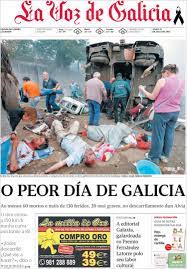 Spanish newspaper of galicia region. La Voz De Galicia Clases De Periodismo