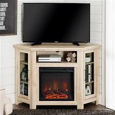 Altra edgewood electric fireplace tv stand reg. Walker Edison Casual Fireplace Tv Stand 48 In X 32 In White Oak W48fpcrwo Rona
