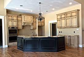 Cream cabinets with dark brown glaze. Frameless Full Overlay Cream Colored Cabinets With A Dark Brown Glaze Kitchen Cabinets Glazed Kitchen Cabinets Diy Kitchen Cabinets