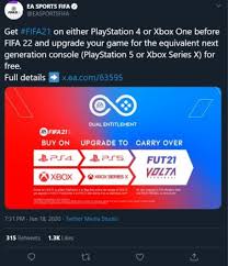 Fifa 21 Ps5 Free Upgrade Dual Entitlement New Features Confirmed Release Date Latest News More