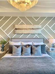 Master Bedroom Idea With Accent Wall Master Bedroom Accents Feature Wall Bedroom Gray Accent Wall Bedroom