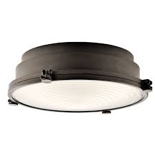 Hatteras Bay 13 Led Flush Mount Olde Bronze Kichler Lighting