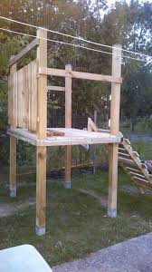 Cabane Bateau Pirate Garde Corps A 1 10m Echelle D Escalade Backyard Playground Diy Playhouse Play Houses
