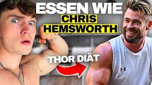 1 Tag essen wie Chris Hemsworth in der THOR Diät... Schaffe ich es ?