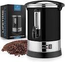 Amazon.com | Perossia Commercial Coffee Urn, 110-Cup 16L Double ...