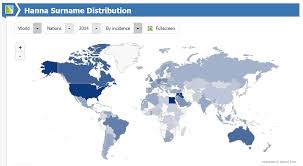 Baby name encyclopedia from the baby name wizard: Analysis Of Surname Distribution Part 1 Clan Hannay Society