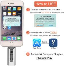 Usb Flash Drive 128gb Photo Stick For Iphone Iphone Flash Drive With 4 Ports Imkar Iphone Memory S Iphone Memory Iphone Flash Drive Memory Stick