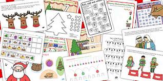 Let's decorate our christmas trees with ornaments. Kindergarten Christmas Activity And Worksheet Pack
