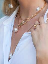 Pin On Gold Necklace
