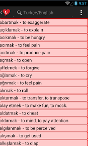 turkish verbs 2 2 apk download android education apps