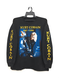 Super Rare Vintage 90s Nirvana Long Sleeve Shirt Bootleg In Etsy Long Sleeve Shirts Kurt Cobain Nirvana Outfit