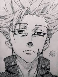 Ban Fox S Sin Of Greed By Reijr Anime Character Drawing Seven Deadly Sins Anime Anime Drawings Sketches