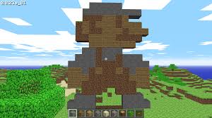 To craft something, a player moves items from their inventory to a crafting grid, arranging them according to a recipe. I Recreated Minecraft S First Pixel Art In Minecraft Classic Minecraft
