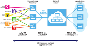 Transceivers configured with lora devices are embedded into. Lorawan Network Composed Of The End Nodes Any Lora Enabled Sensor Download Scientific Diagram