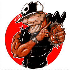 An edgy / angry mascot logo design of a pitbull character. Pit Bull American Pit Bull Terrier Logo Gambar Png