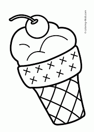 Cute kawaii food coloring pages. Healthy Food Coloring Pages For Kids Drawing With Crayons