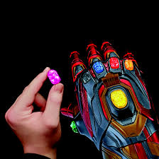 Basically, a pair of gloves with their fingers cut off at varying lengths. Marvel Legends Series Iron Man Nano Gauntlet