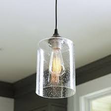 Can Light Adapter Seeded Glass Replacement Shade Seeded Glass Pendant Glass Pendant Shades Glass Pendant Light