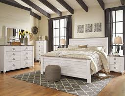 Willowton Whitewash Panel Bedroom Set Bedroom Sets Queen Bedroom Furniture Sets King Bedroom Sets