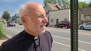 Father Anthony Mugavero speaks