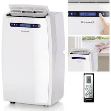 Ideal for spot cooling in rooms up to 350 to 450 square feet. Honeywell 14 000 Btu Portable Air Conditioner With Dehumidifier In White Yahoo Shopping