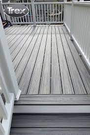 The Best Decking Material A Deck Material Comparison Trex Grey Deck Staining Deck Deck Paint