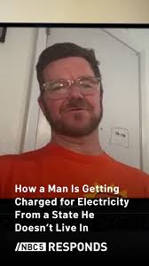 POV: You get an electricity bill from a state you don't live in... ⁠ Derrik  Posthumus was hit with a $593 charge for electricity at a home in Texas  even though he
