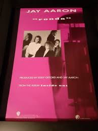 Jay Aaron Ronda Rare Original Radio Promo Poster Ad Framed! #2