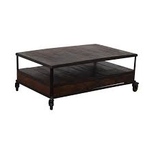 Wisteria coffee table polywood top. 61 Off Wisteria Wisteria French Industrial Coffee Table Tables