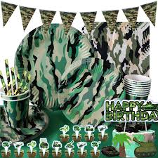 Army military birthday party signs, army campout birthday party printables, camo soldier birthday, instant download rps1. Camouflage Military Theme Party Army Green Disposable Tableware Tablecloth Plate Birthday Party Decoration Baby Shower Supplies Super Promo 7252 Goteborgsaventyrscenter