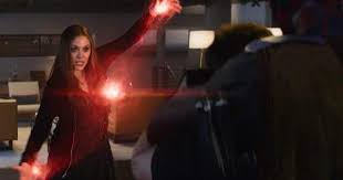 The way her face just changes. Elizabeth Olsen Discusses Playing Scarlet Witch And Relationship With Vision Mcuexchange