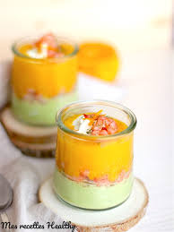 Verrine A La Mangue Crevette Et Avocat Mes Recettes Healthy Recette Recette Healthy Verrines Mangue Mangue