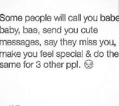 Some People Will Call You Babe Baby Send You Cute Messages Say They Miss You Make You Feel Special Do The S Funny Relationship Quotes Cute Messages Sayings