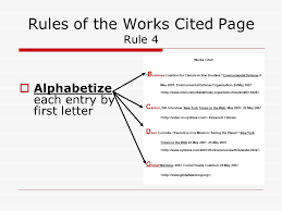 Here are the recommended guidelines for margins, spacing, and page numbers taken from the mla even though the reference page starts on its own page, the numbering throughout the entire project includes the reference page. The Works Cited Page Mla Format For A Bibliography Ppt Download