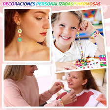 990 Cuentas de Arcillo Coloridas Abalorios Pulseras