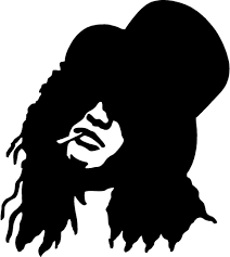Slash Decal Sticker Free Shipping Roses Drawing Silhouette Art Guns N Roses