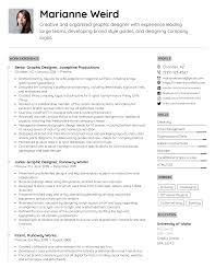 Graphic Designer Resume Example & Writing Tips For 2022