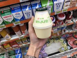 바나나맛 우유) in korean translates as banana flavored milk. Pin Di Let S Go To Korea