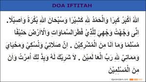 Bacaan ini dibaca dengan pelan baik oleh imam dan makmum dalam sholat berjamaah atau sholat sendirian. Bacaan Doa Iftitah Lengkap Beserta Artinya Dan Keutamaannya
