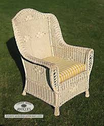 Corner House Antiques Wicker Porch Furniture Vintage Wicker Chair Indoor Wicker Furniture