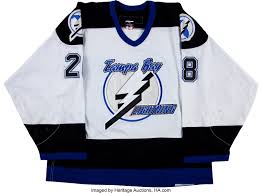 Shop tampa bay lightning jerseys from nhl shop canada, including the brand new tampa bay lightning reverse retro and special edition jerseys to prove that your fandom goes way back with tampa bay lightning throwback jerseys, or create a custom tampa bay lightning jersey to. 2002 03 Sheldon Keefe Game Worn Tampa Bay Lightning Jersey Lot 42162 Heritage Auctions