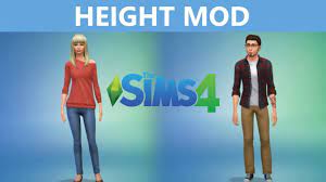The sims 4 height mod | ts4 slider & shorter mod with all. The Sims 4 Height Mod Youtube