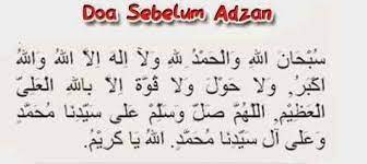 Bacaan Doa Sebelum Adzan Arab Dan Latin Bacaandoa Net