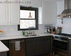 You can ground the lower cabinets by selecting a darker. Kitchens White Top Dark Bottom Cabinets Google Search Kitchen Redo Kitchen Remodel Kitchen Inspirations