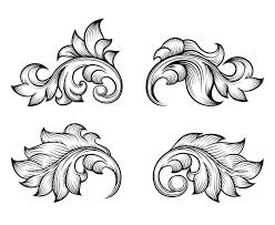 Traditional arabic decor on blue background. Free Filigree Pattern Vectors 1 000 Images In Ai Eps Format