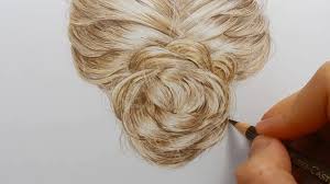 Tutorial How To Draw Realistic Hair With Colored Pencils Youtube Realistic Drawings Color Pencil Drawing How To Draw Hair