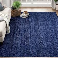 Kitchen runner throw vintage dhurrie rug carpet indoor outdoor carpet rug 2.5x4'. Buy Soft Navy Blue 5 X 7 Braided Area Rugs For Living Room On Sale Natural Jute Indoor Area Rugs Runner 9 X 12 Ft 4 X 4 Kitchen Area Rug In